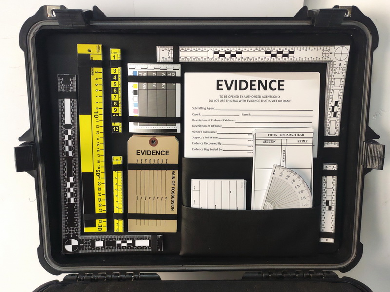 maletin policia cientifica csi hermetico 21x52x42x50 (110eu) 1u